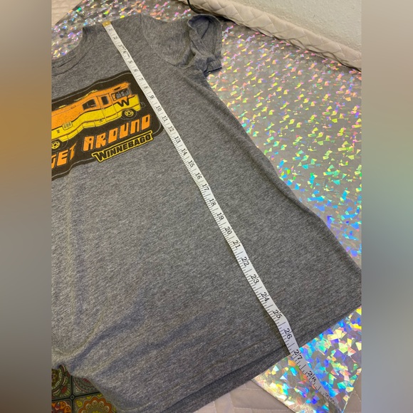 Retro Winnebago RV Van Life I Get Around Graphic Funny Tee Womenโs Tee Luv SMALL - Picture 9 of 14